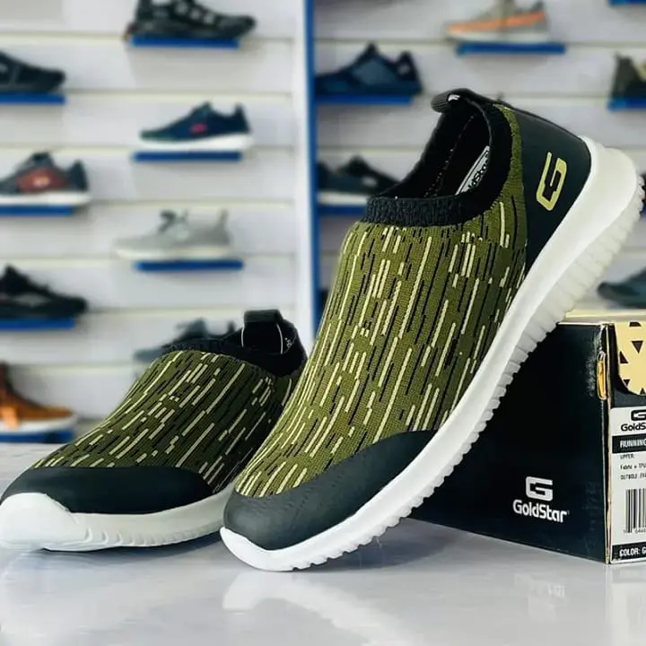 Goldstar Sports Shoes For Men In Olive Black Goldstar Color 1108 