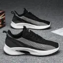 New fashion lace up men sports sneakers men's casual running gym jogging shoes men 