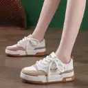 Cream Core Retro Chunky Sneakers for Women 