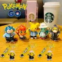 Yussa Pokemon Key Chain Key Ring - Anime Keyrings | Keyring Chains | Portable Key Chains | Bag Key Holder For Men And Women 