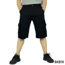 Summer Cotton Cargo Box Half Pant For Men (SKB10)-All Colors 