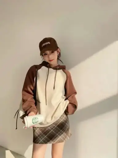 Inner Fleece Warm Baseball Hoodie For Women 