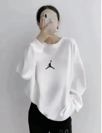 Full Sleeve Terry Cotton J Sweatshirt For Women 