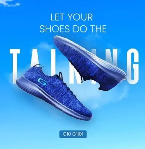 Goldstar G10 G1101 Navy Blue Goldstar Shoes For Men 