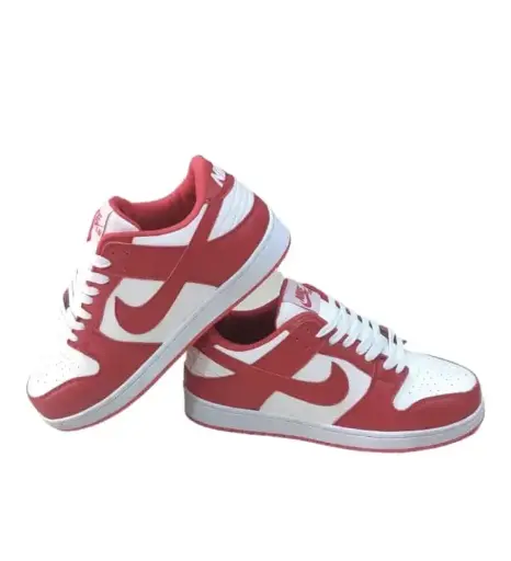 Red SB Dunk Comfortable Casual Sneakers For Men (HK8) 